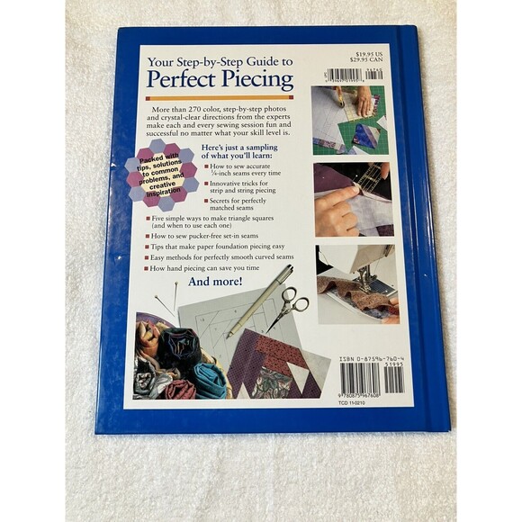 Rodale's Successful Quilting Library: Perfect Piecing by Rodale Press Staff 1997 - Picture 2 of 4